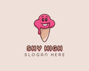 Baby Ice Cream Cone logo