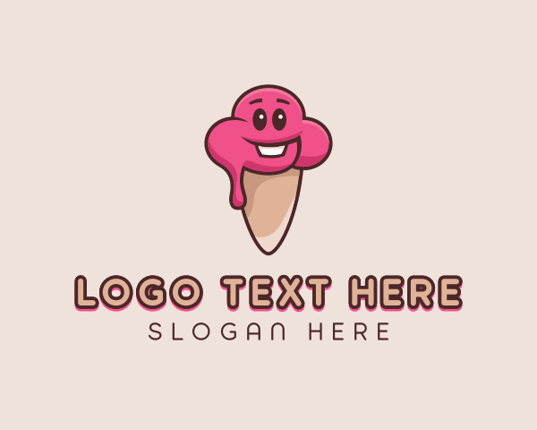 Baby Ice Cream Cone logo