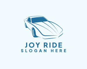 Blue Car Garage logo design