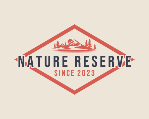 Nature Mountain Explorer logo design