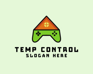 Gaming House Controller logo design