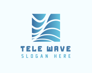 Generic Consulting Wave logo design