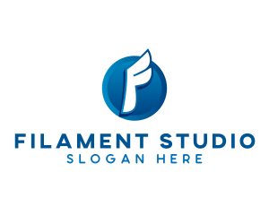 Creative Studio Letter F logo design