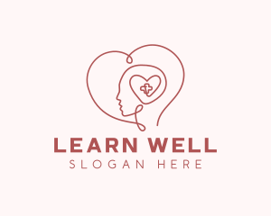 Mental Heart Wellness logo design