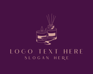 Scented Aromatherapy Candle logo
