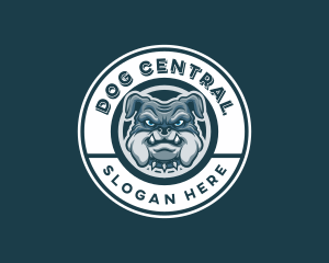 Canine Bulldog Gaming logo design