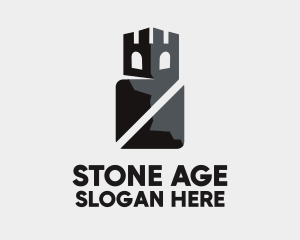 Stone Castle Tower logo design