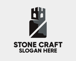 Stone Castle Tower logo design