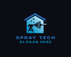 Sprayer Squeegee  Disinfection logo