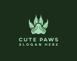 Paw Zoo Wildlife logo design