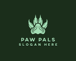 Paw Zoo Wildlife logo design