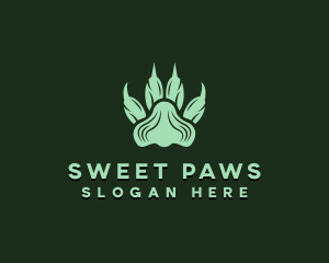 Paw Zoo Wildlife logo design