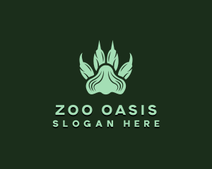 Paw Zoo Wildlife logo design