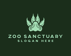 Paw Zoo Wildlife logo design