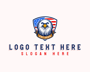 Eagle Shield Flag logo