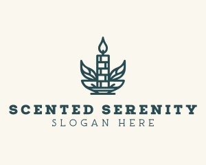 Handmade Scented Candle logo design