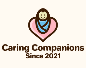 Heart Baby Swaddle logo