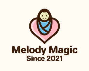 Heart Baby Swaddle logo