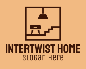 Home Interior Furnishing logo design