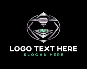 Industrial Printer Machine logo