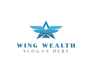 Star Bird Wings logo design