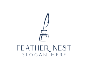 Feather Ink Quill Pen logo