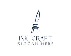 Feather Ink Quill Pen logo