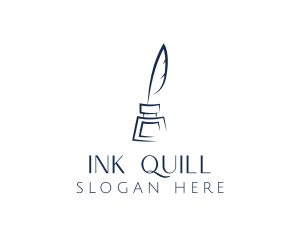 Feather Ink Quill Pen logo