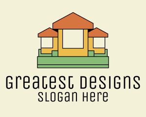 Home Design Construction  logo design