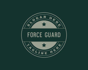 Military Armed Forces logo design