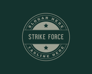 Military Armed Forces logo design