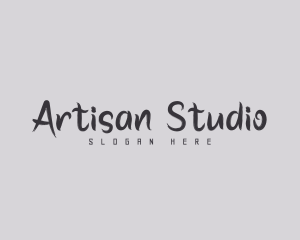 Artist Studio Wormark logo design