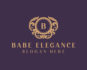 Floral Elegant Boutique logo design