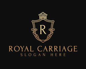 Royal Crown Shield logo design