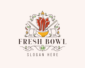 Kimchi Bowl Restaurant logo design