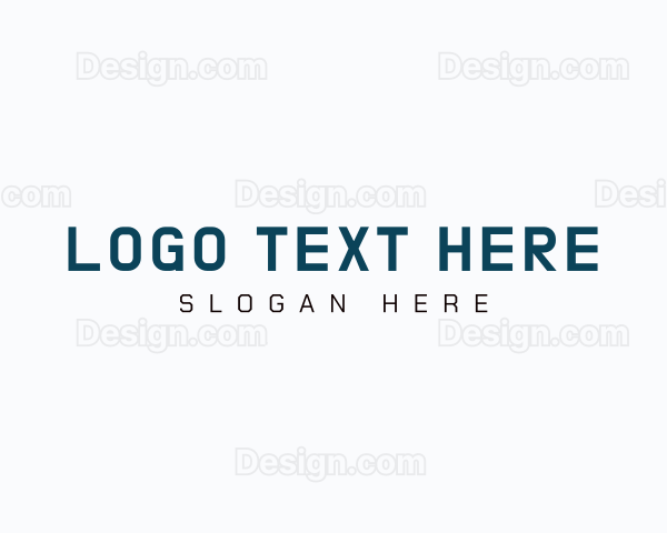 Minimalist Generic Startup Logo