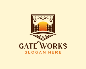 Sunset Fence Gate logo