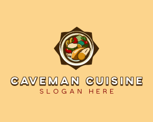 Vegetable Soup Cuisine logo design