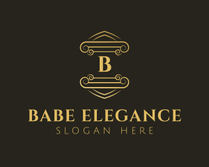 Elegant Legal Executive logo design