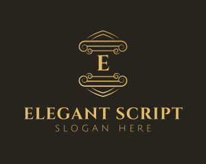 Elegant Legal Executive logo design