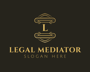 Elegant Legal Executive logo design