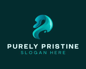 Startup Business Letter P logo design