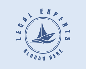 Sailboat Sea Waves  logo