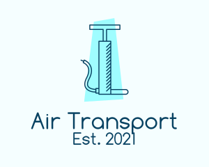 Blue Air Pump logo design