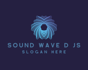 Gradient Waves Business logo design