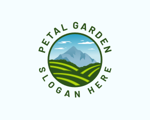 Mountain Agriculture Farming logo design