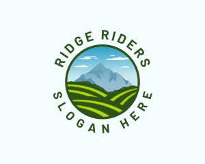 Mountain Agriculture Farming logo design