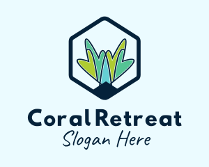 Heart Coral Seaweed logo