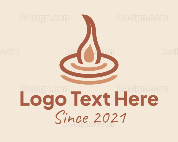 Scented Candle Brand Logo