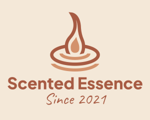 Scented Candle Brand  logo design